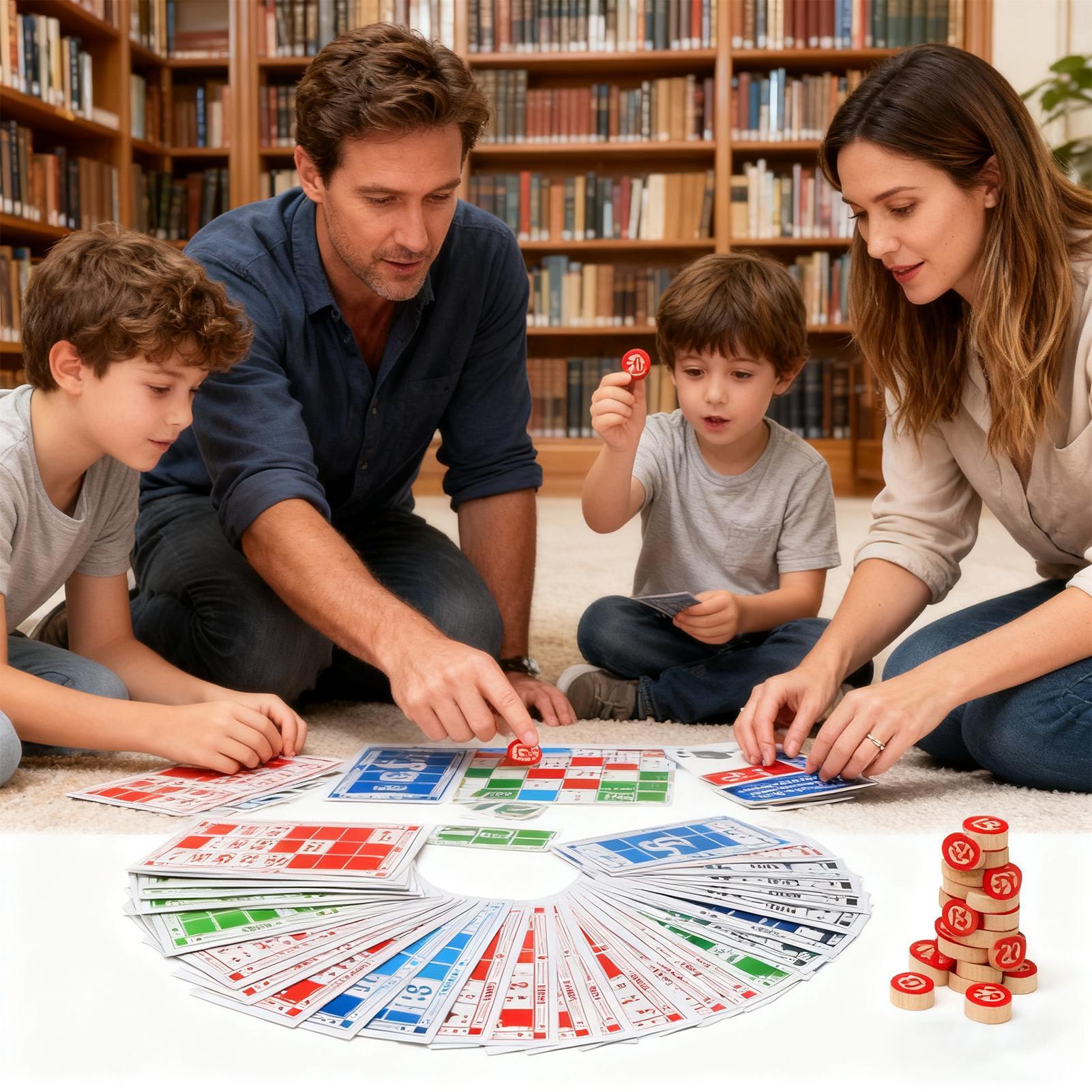 Party Games For Large Groups - Juego de Bingo divertidos juguetes de