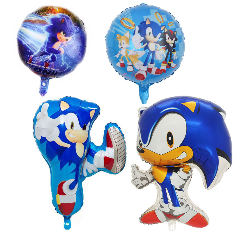 Party Games Quiz - Globo de erizo intermitente azul de