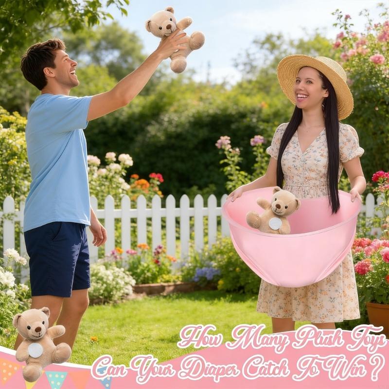 Party Games For Large Groups - Paquete 3 juegos lanzamiento pañales grandes