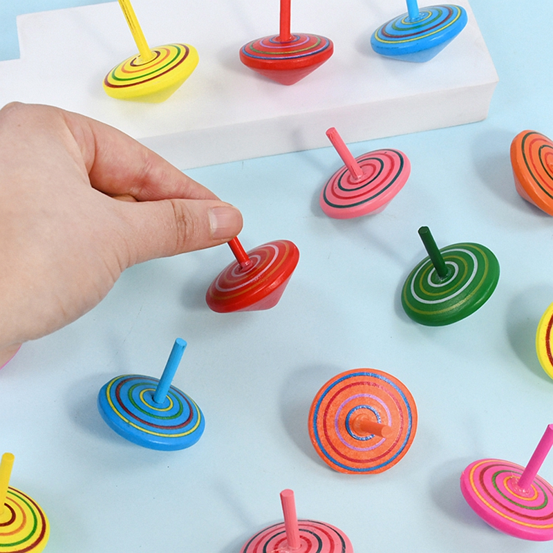 Mini giroscopio de madera colo - Party Games Quiz reseña y precio
