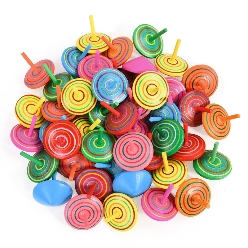 Mini giroscopio de madera colo - Party Games Quiz reseña y precio