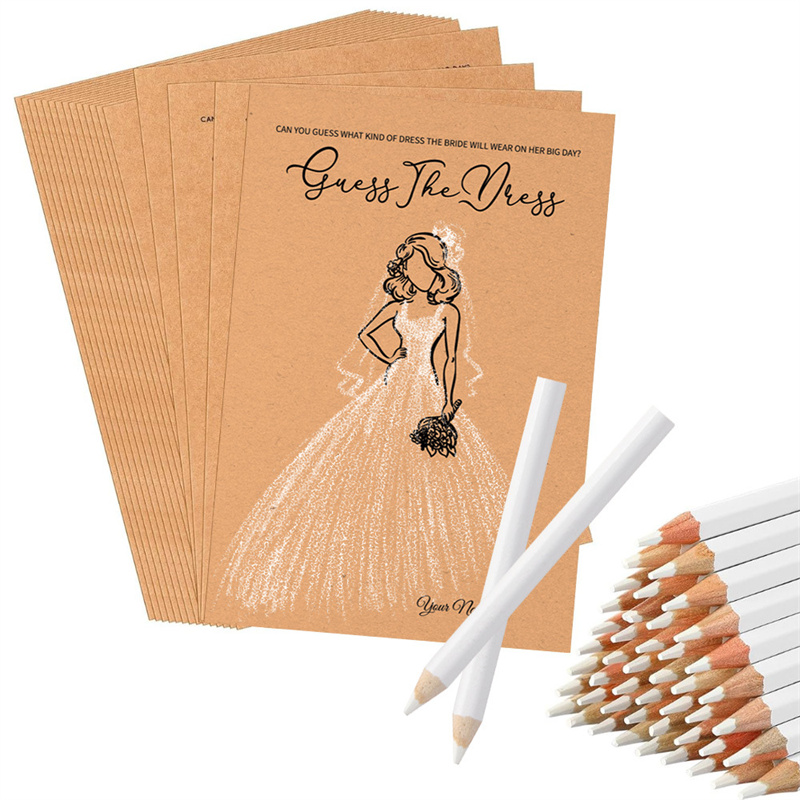 20 tarjetas de juego de adivin - Party Games Bridal Shower reseña y precio