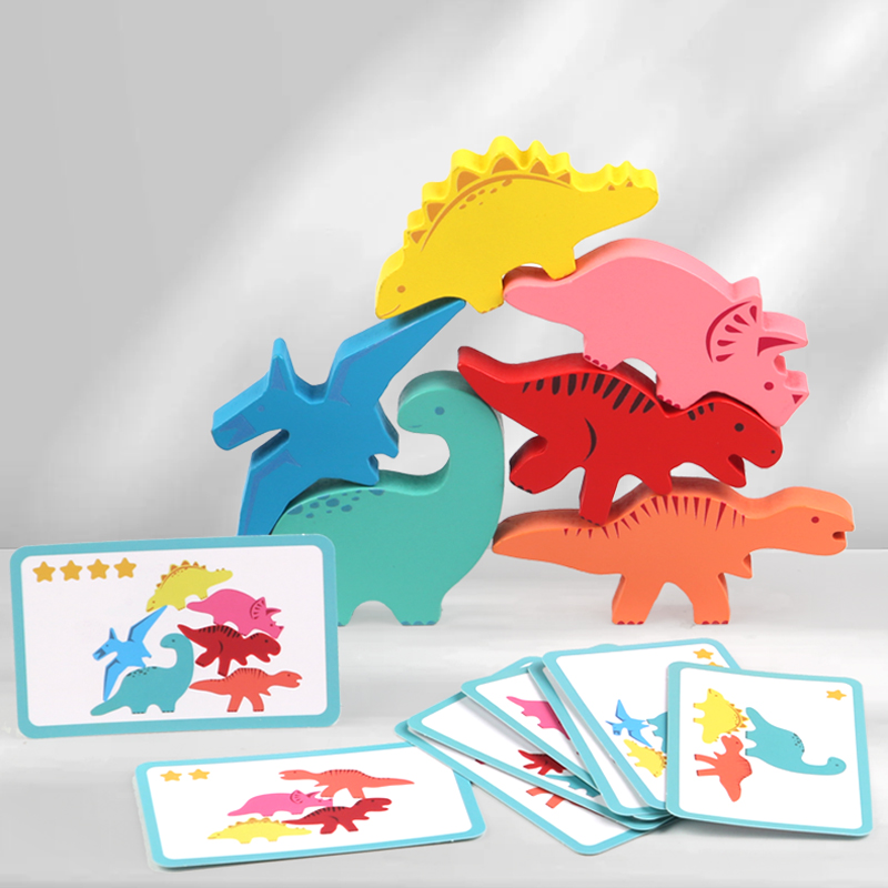 Bloques de equilibrio de mader - Party Games Kids Indoor reseña y precio