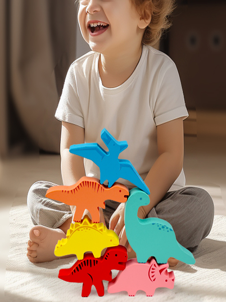 Bloques de equilibrio de mader - Party Games Kids Indoor reseña y precio