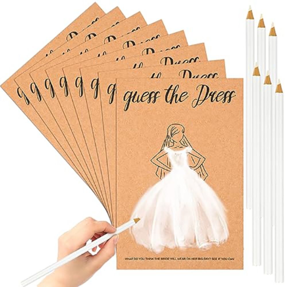 10 piezas Juego de adivinanzas - Party Games Bridal Shower reseña y precio