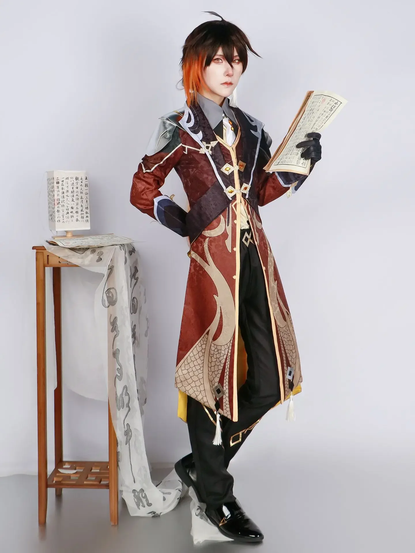 Disfraz de Cosplay de Zhongli  - Party Games For Adults reseña y precio