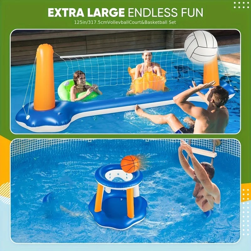 Juego de Balsas Inflables Gran - Party Games Summer reseña y precio