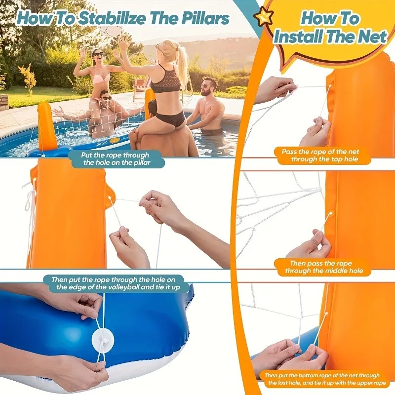 Juego de Balsas Inflables Gran - Party Games Summer reseña y precio