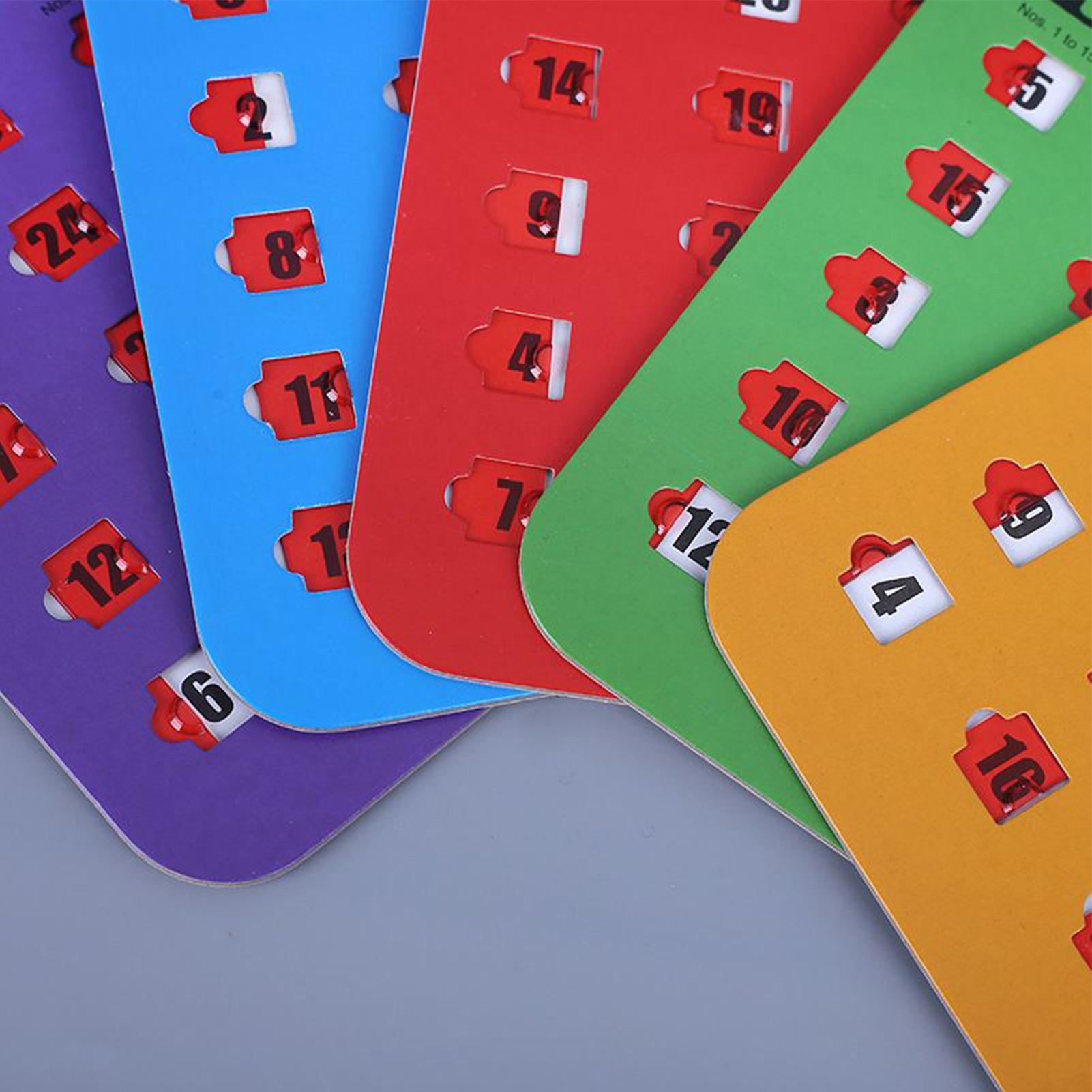 5 Tarjetas de Bingo con Letras - Party Games For Adults Large Group reseña y precio