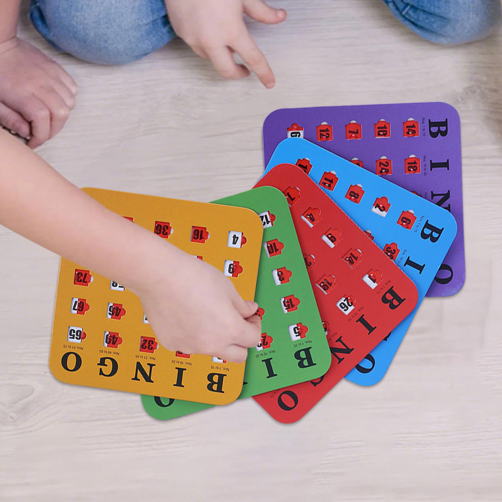5 Tarjetas de Bingo con Letras - Party Games For Adults Large Group reseña y precio