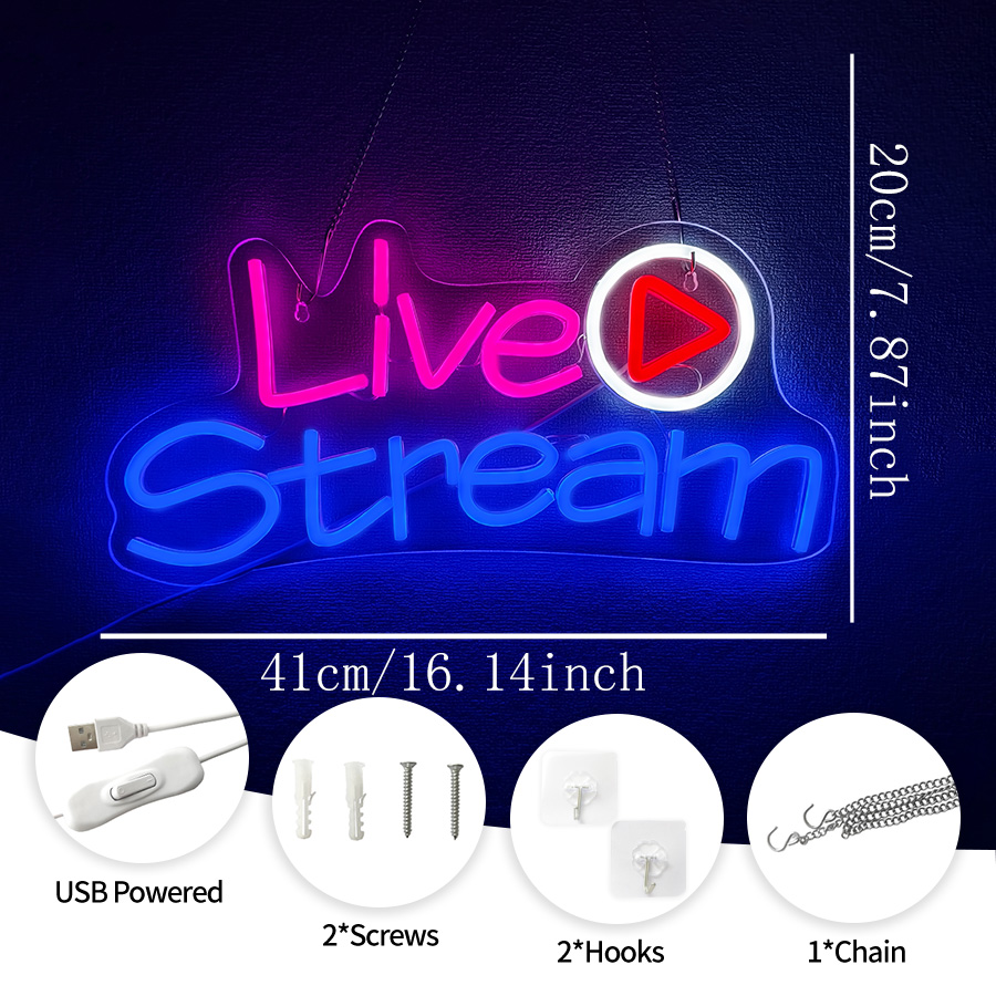 Letrero de neón LED para trans - Party Games Stream reseña y precio