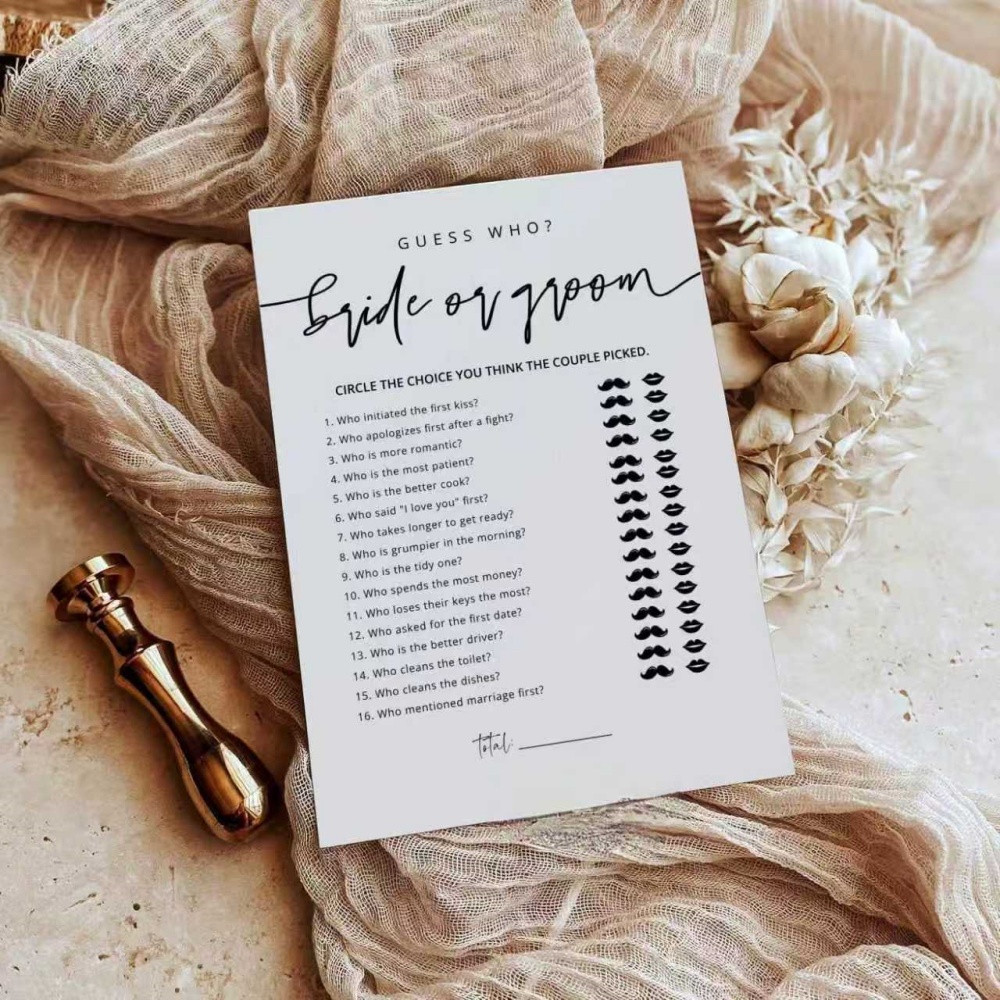 20 Tarjetas de Juego para Boda - Party Games Engagement reseña y precio