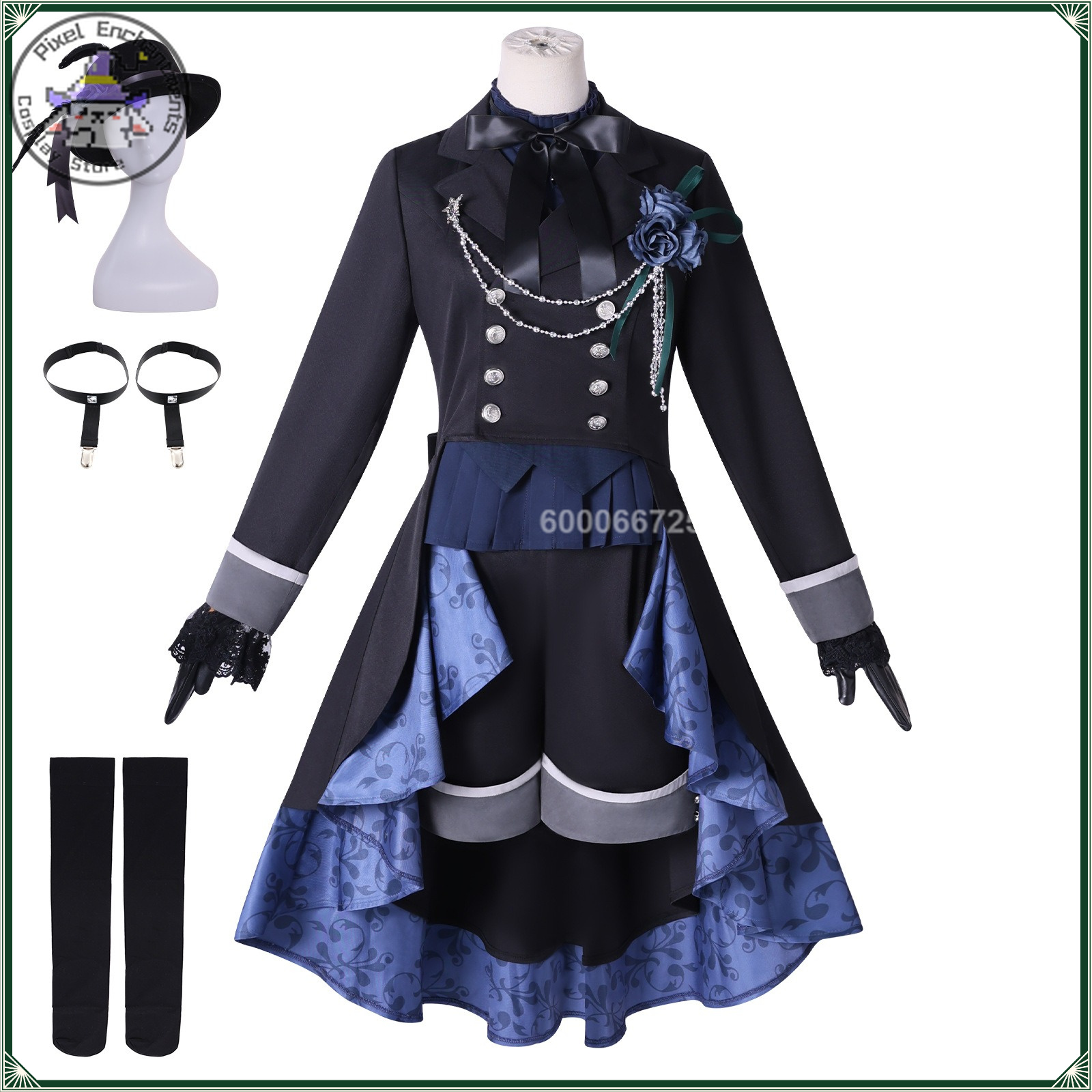 Disfraz de Cosplay de Black Bu - Party Games Classic reseña y precio