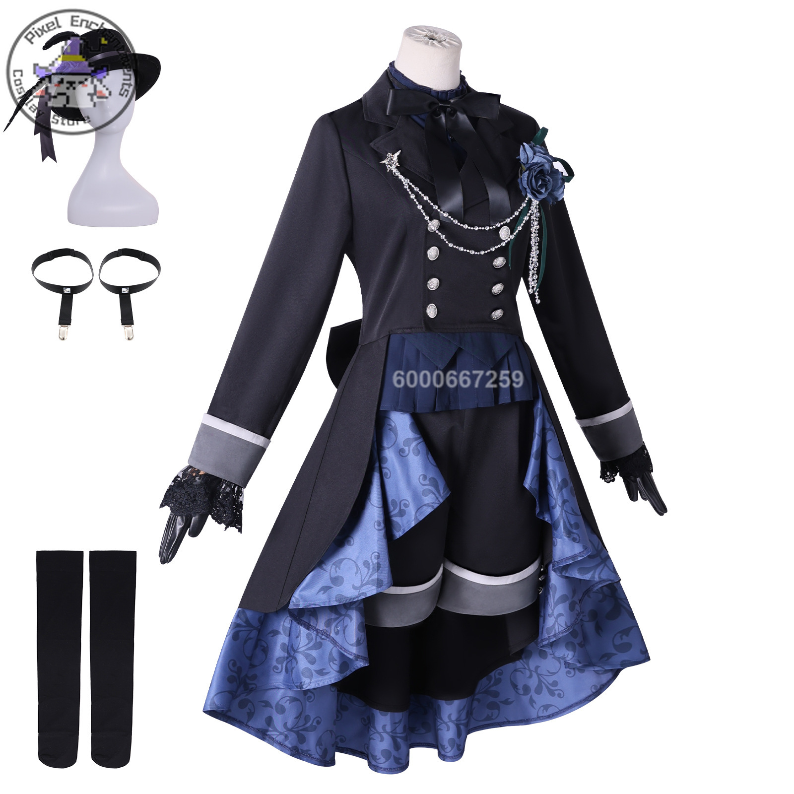 Disfraz de Cosplay de Black Bu - Party Games Classic reseña y precio