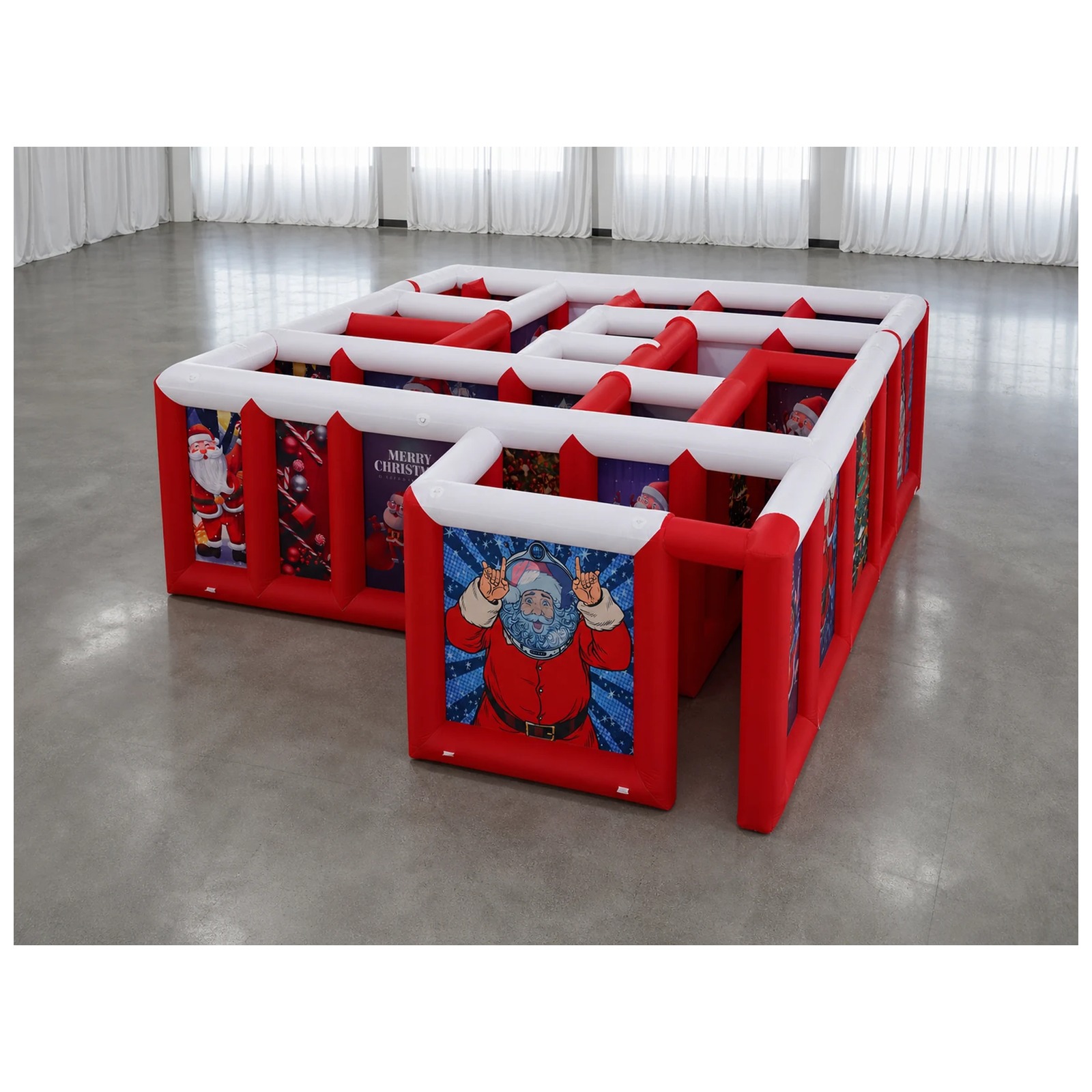 Laberinto Inflable Grande Rojo - Party Games Kids reseña y precio