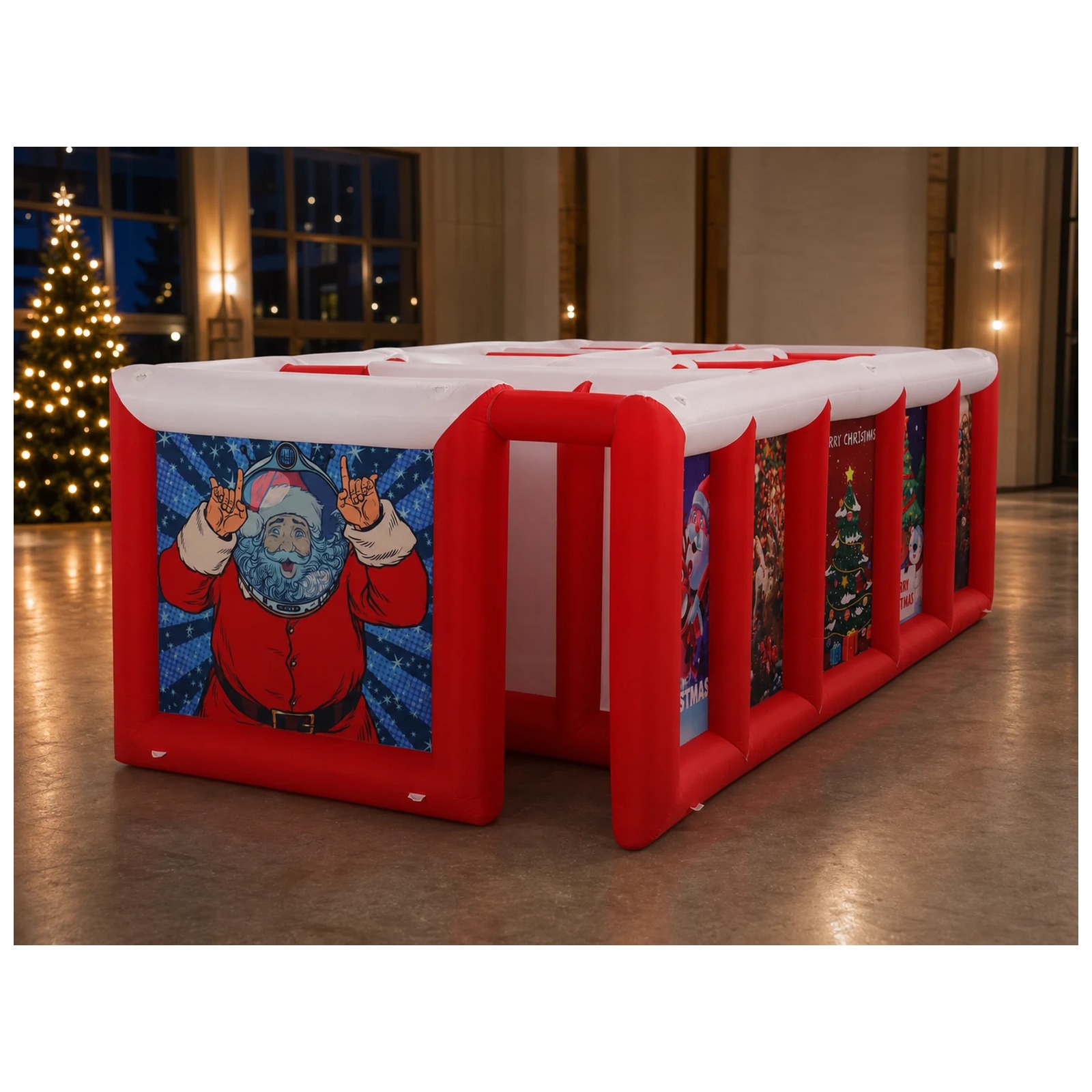 Laberinto Inflable Grande Rojo - Party Games Kids reseña y precio