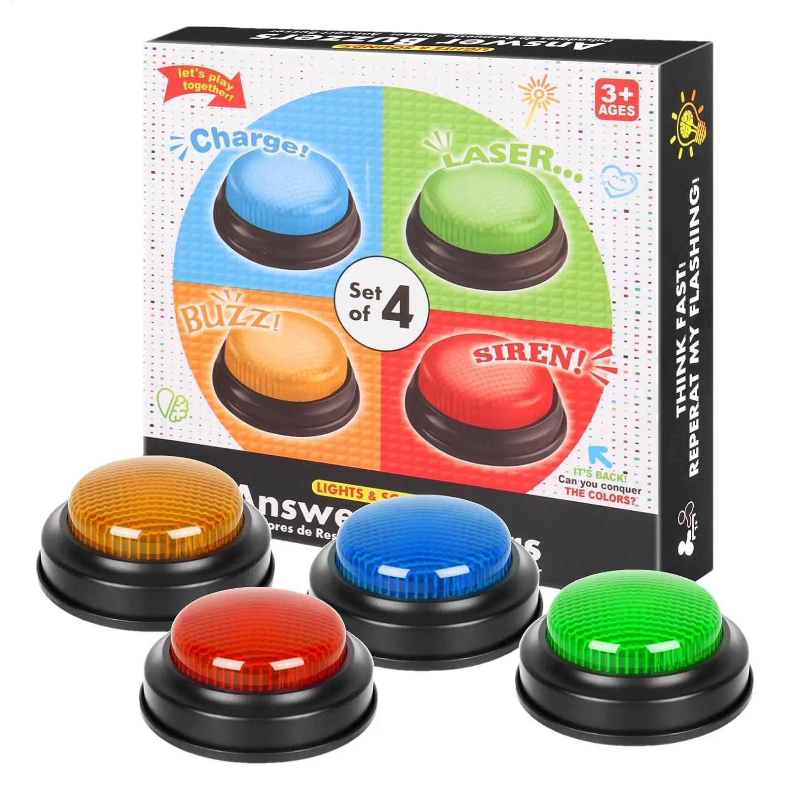 Botón de Respuesta Rápida con  - Party Games Engagement reseña y precio